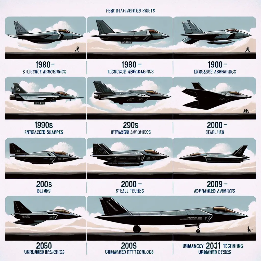 Technological Advancements in Fighter Jets Since the 1980s